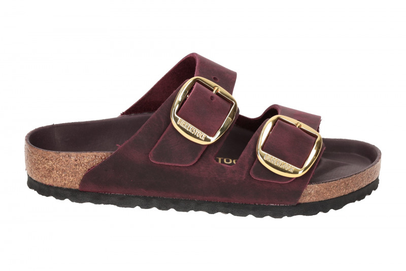 Birkenstock Arizona Big Buckle Pantolette rot zinfandel Normal-Weit