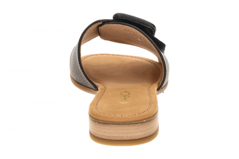 Gabor elegante Pantolette schwarz Glattleder 82.791.57