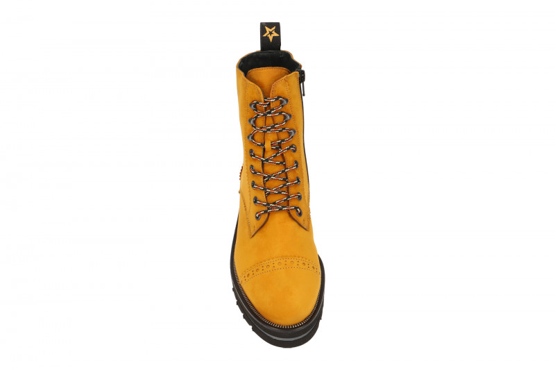 Paul Green Stiefel gelb Nubuck 9668