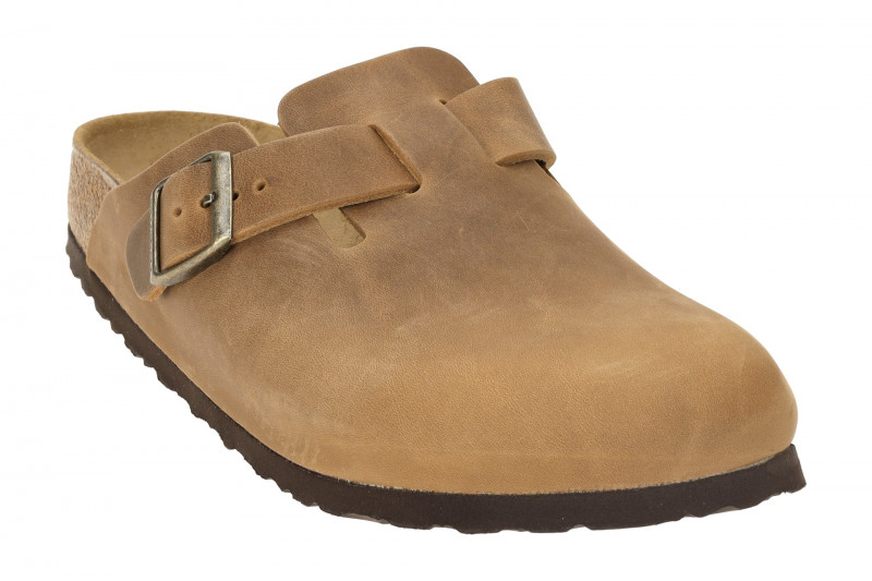 Birkenstock Boston Clogs Pantoletten braun SCHMAL UNISEX 1028310