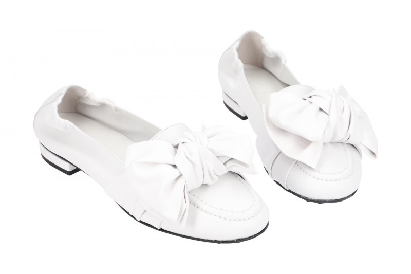 K&S Malu Ballerinas weiß Nappa
