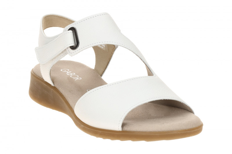 Gabor Sandalen weiß Glattleder 82.803.50