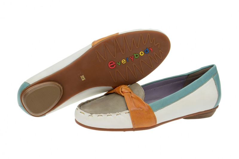 Everybody Slipper weiß grau 51541S2324