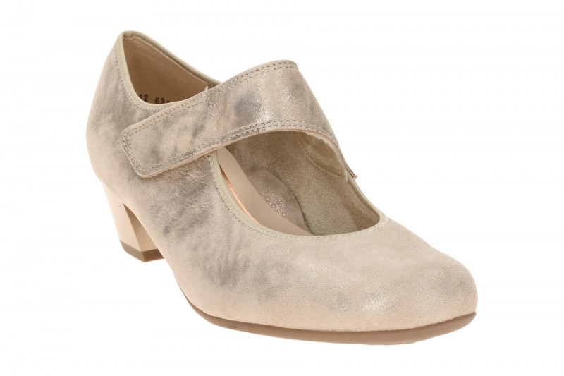 ARA Catania Pumps beige metallic Velour 12-63601