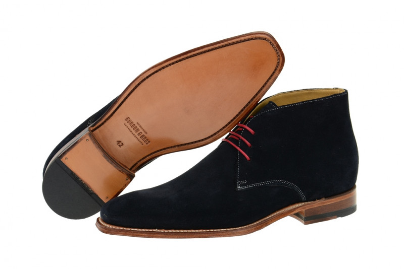 Gordon & Bros. Stiefelette Gregory blau Rahmengenäht 3999