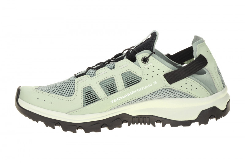 Salomon Techamphibian 5 Schuhe hellgrün Damen 491107