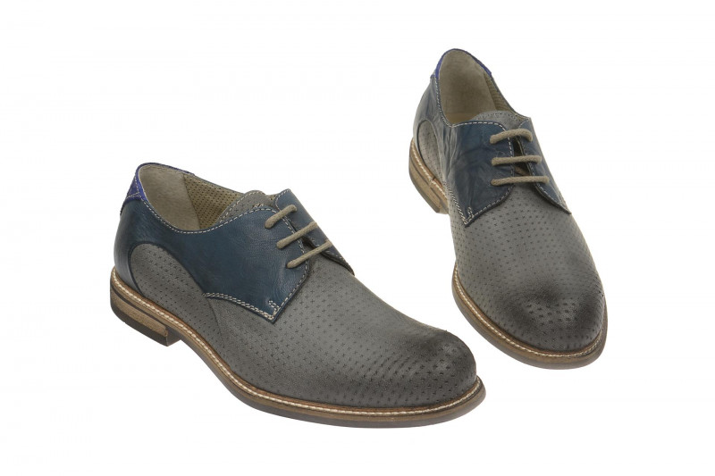 Bello Schuhe grau blau HE176