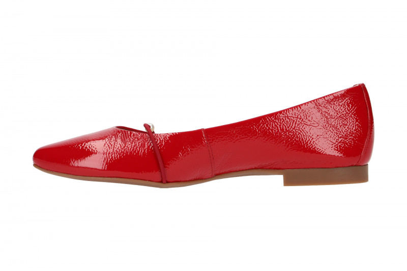 Paul Green Ballerinas Slipper rot Lack 2374