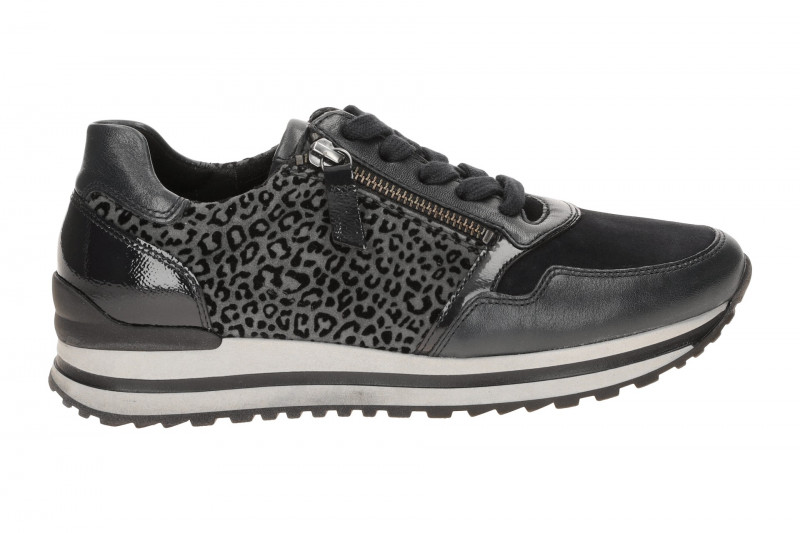 Gabor comfort Sneaker Schuhe blau Leo H-Weite 6021