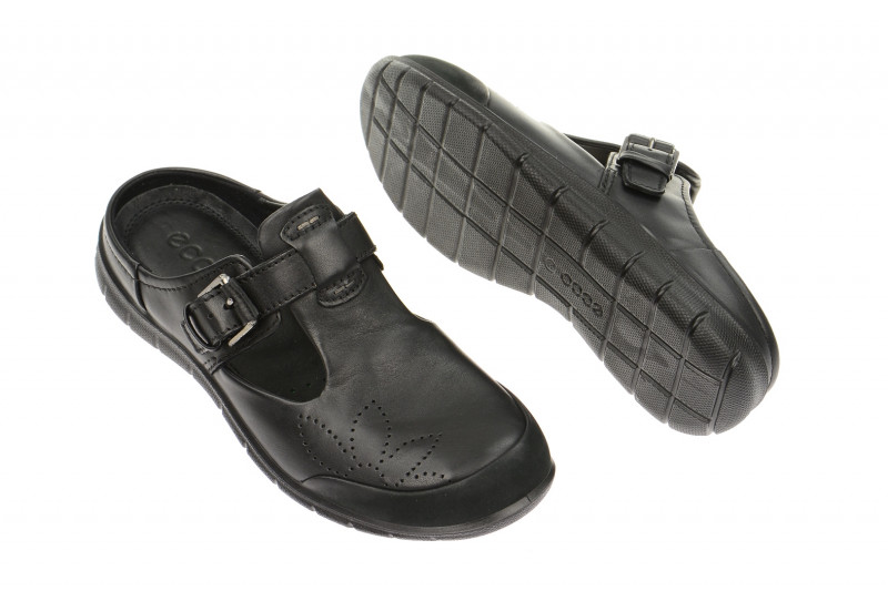 Ecco Babett Clog Pantolette schwarz 21131351707