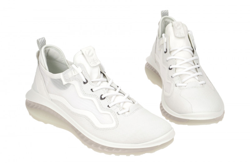 Ecco ST.360 Schuhe Herren Sneaker weiß 821324