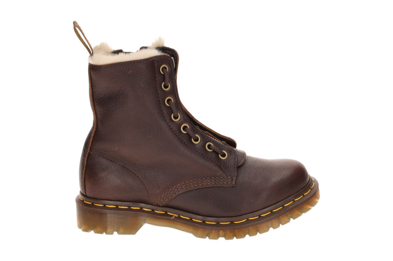 Dr. Martens 1460 Serena Zip Stiefel braun Warmfutter
