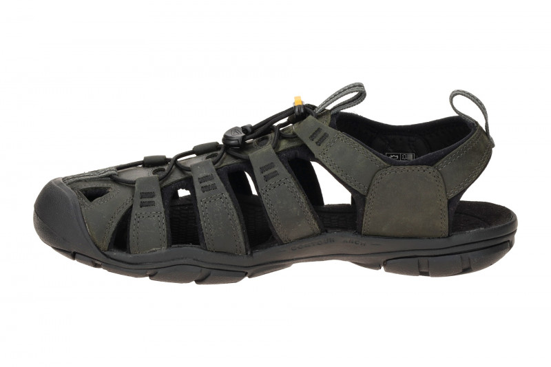 KEEN Clearwater Outdoor Sandale dunkelgrau Leder 1013107