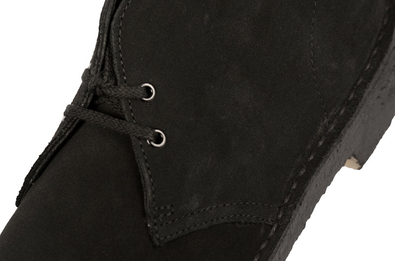 Clarks Desert Boot Schuhe schwarz velour 00111763