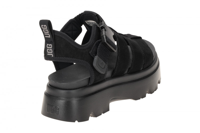 UGG Cora Plateau Sandale schwarz 1152698