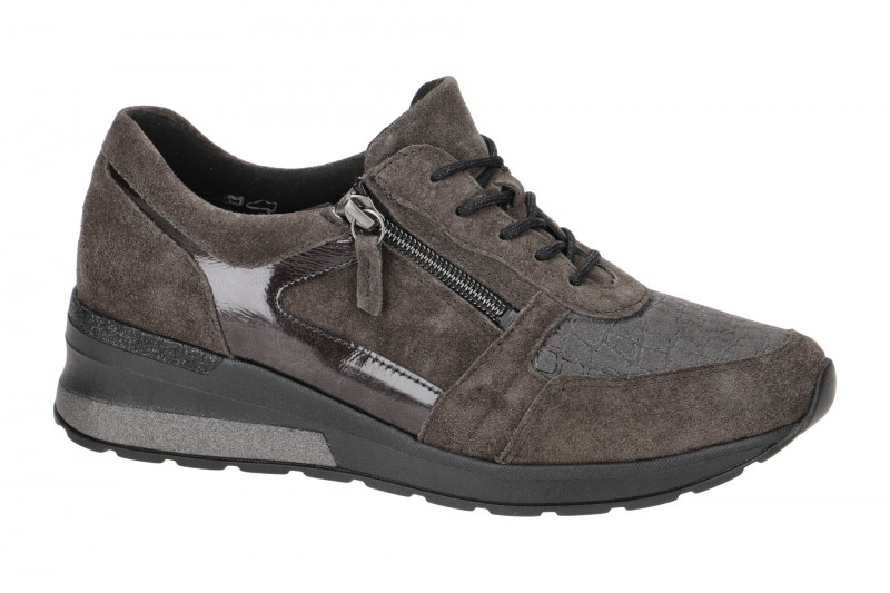 Waldläufer Clara Schuhe grau carbon H-Weite OrthoTritt