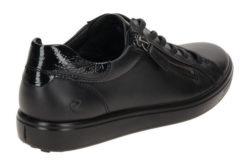 Ecco Soft 7 Schuhe schwarz uni 490553