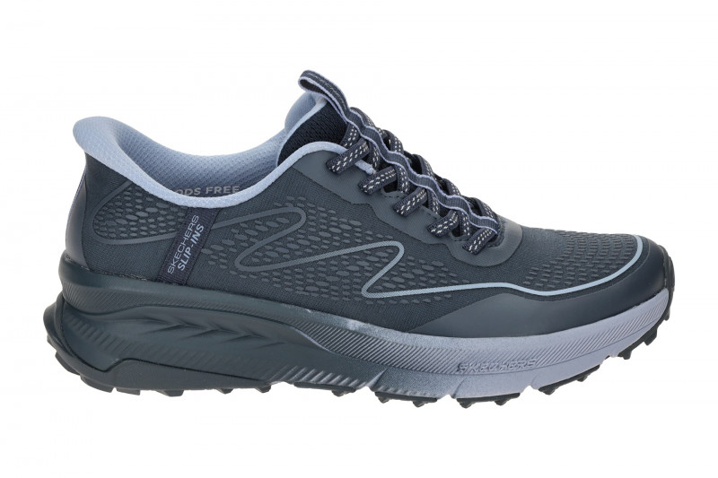 Skechers Switch Back Schuhe blau lila Slip-Ins 180157