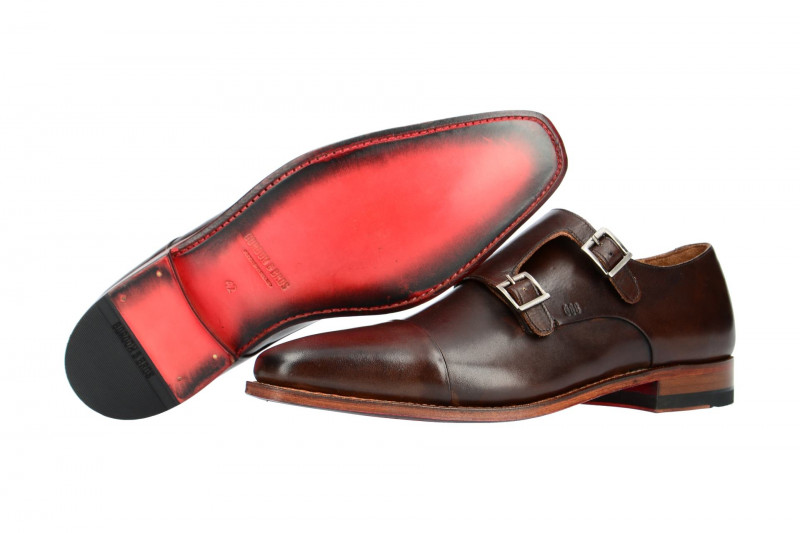 Gordon & Bros Schuhe Lucquin braun Rahmengenäht 4924-P