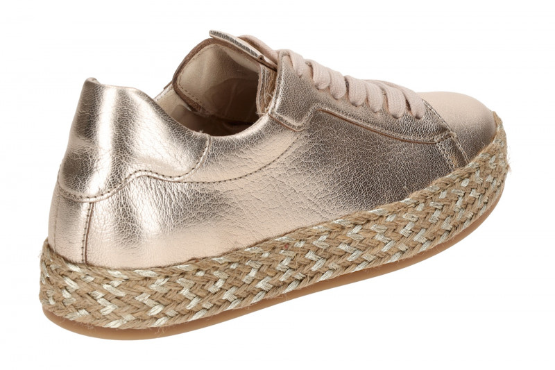 Gabor Schuhe Sneakers beige gold metallic 63.270.62
