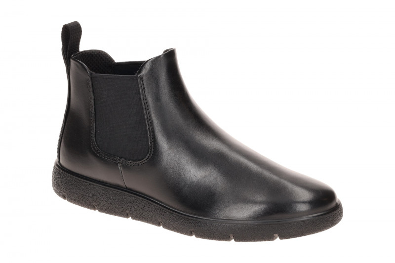 Ecco Bella 2 Stiefelette schwarz Chelsea Boot Glattleder 239313