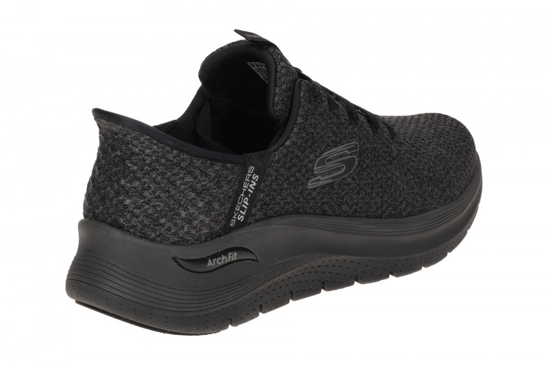 Skechers Arch Fit Sneakers Schuhe schwarz Slip-Ins 232462