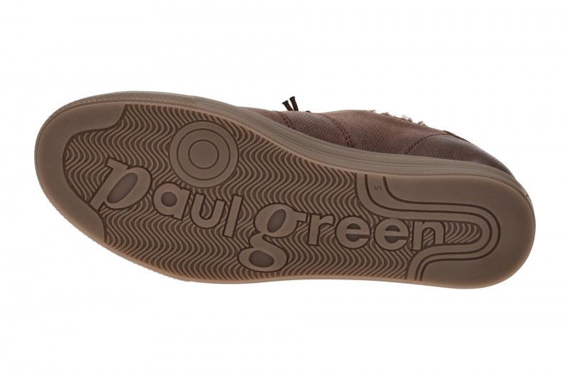 Paul Green Winter Schuhe Sneaker braun Warmfutter 5445