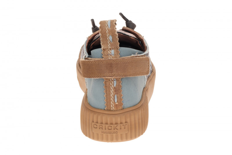 CRICKIT Paria Leo Stretch Sneaker blau braun