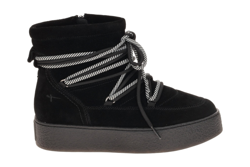 Tamaris Winter Stiefelette Plateau Boots schwarz Velour 26803