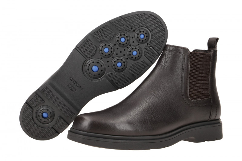 Geox Spherica EC1 Chelsea Stiefelette braun coffee U36D1C