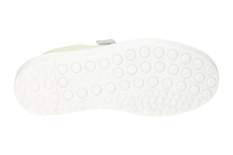Ecco Soft 60 Kinder Schuhe Slipper weiß Klett 713812
