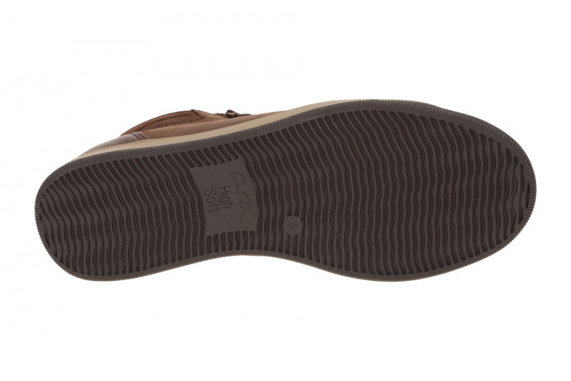 ARA Rom Schuhe braun Schimmer Mid-Cut Sneaker 12-14499