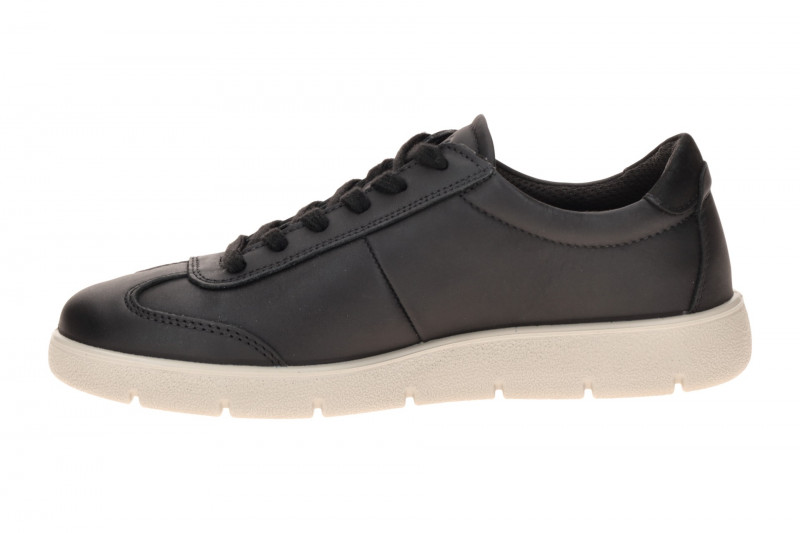 Ecco Bella 2 Schuhe Sneaker schwarz matt Glattleder 239363