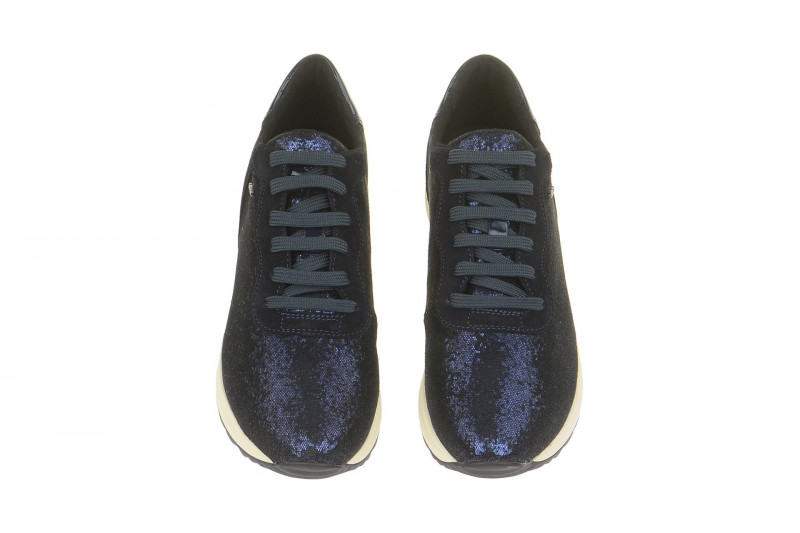 Geox Respira Airell B Sneakers in schwarz blau Damenschuhe