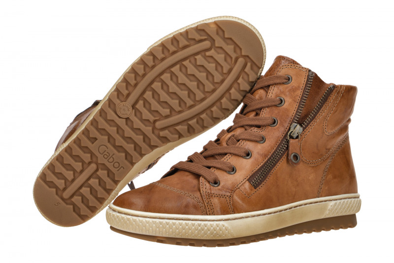 Gabor Stiefelette Mid-Sneakers braun copper 73.754.54