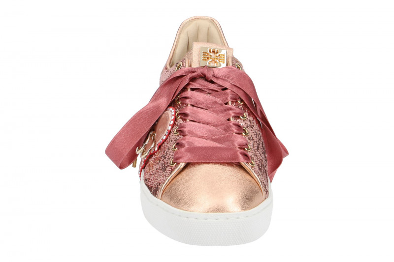 Högl Schuhe rosa Pailletten Swarovski