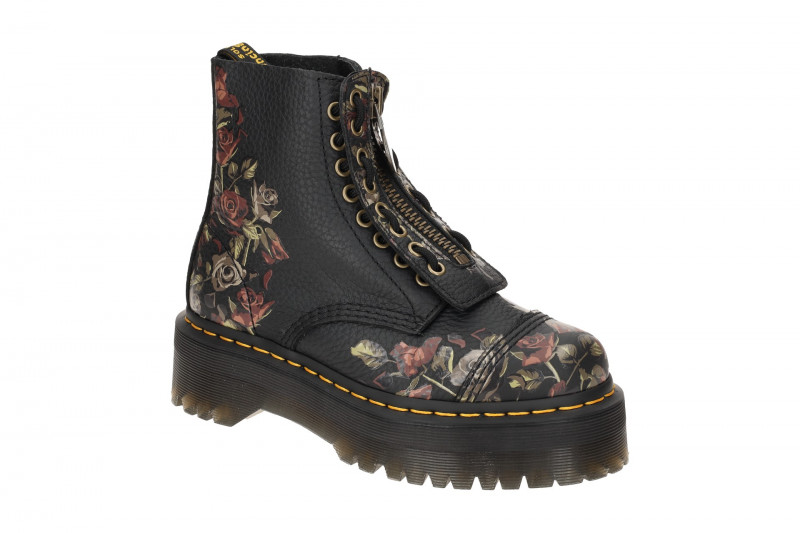 Dr. Martens Sinclair Stiefel schwarz Rosen 32050001
