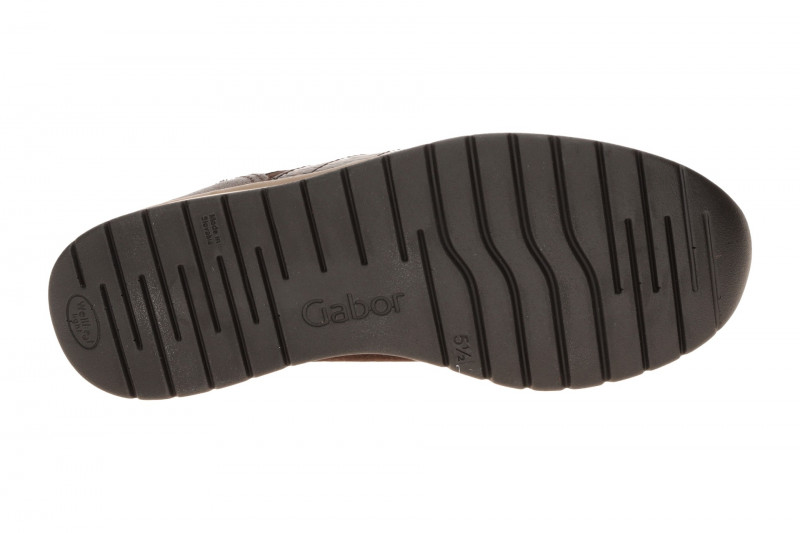 Gabor comfort Schuhe braun K-Weite elastisch 6020.01