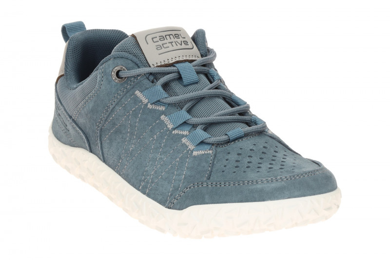 camel active Island Schuhe Slipper blau Damen Barfußschuhe 54ILN11