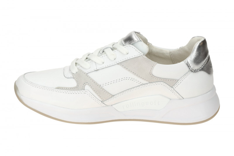 Gabor RollingSoft Schuhe weiß Glattleder 86.958.50