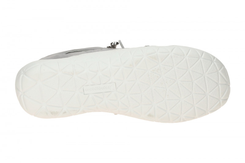 Waldläufer Milena Schuhe grau K-Weite perforiert 612005