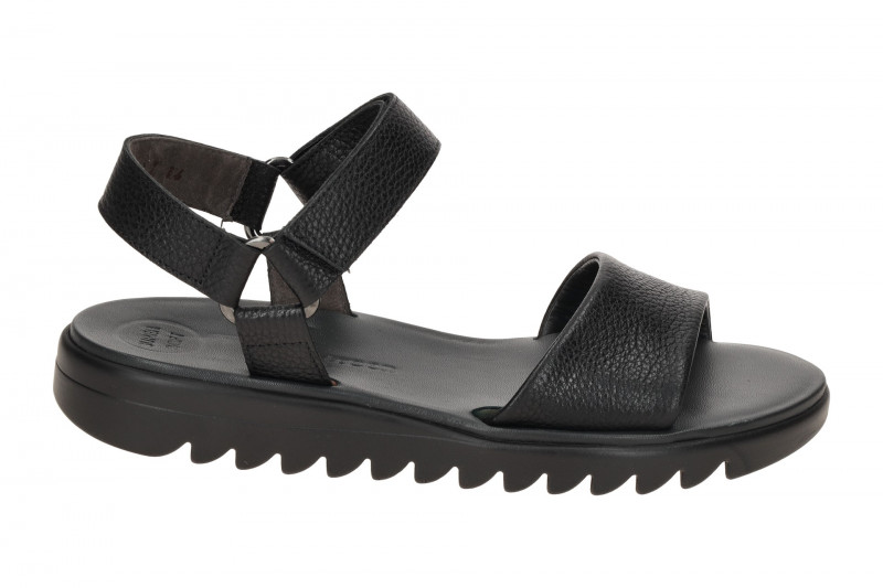 Paul Green Sandale schwarz Klett 7781