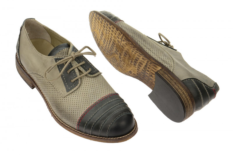 Bello Schuhe grau blau HER11