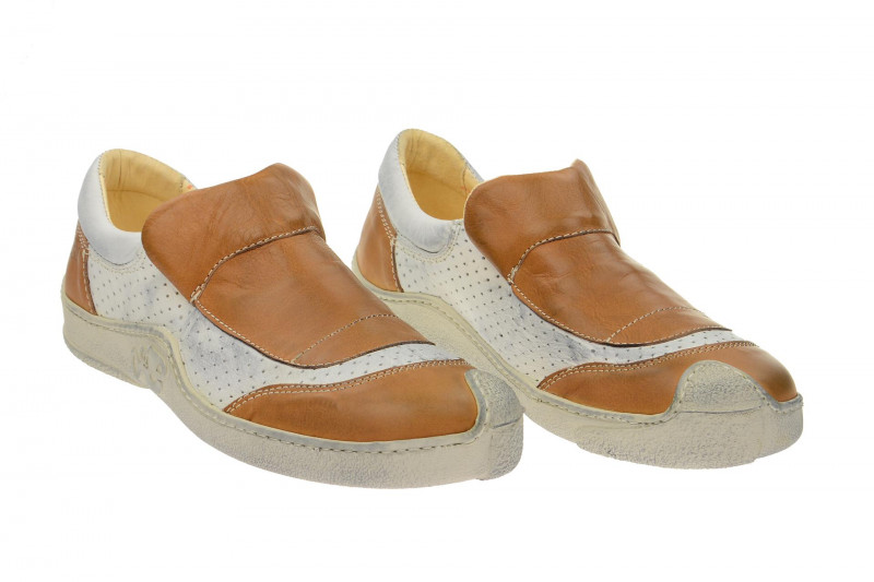 Eject Skat Schuhe braun weiß 16920