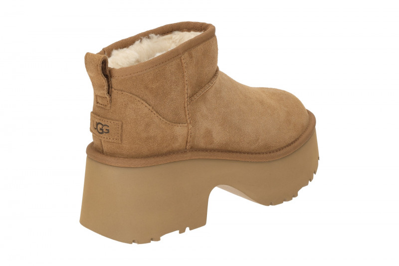 UGG Classic Ultra Mini New Heights Stiefel braun chestnut