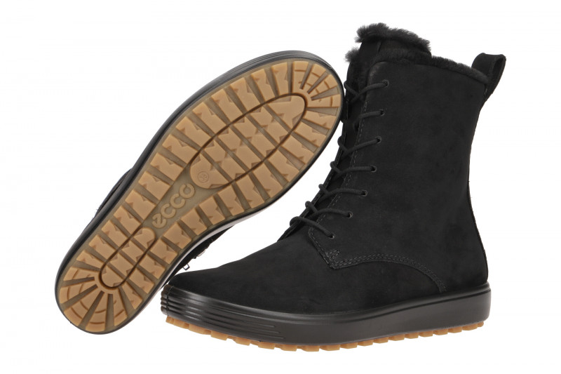Ecco SOFT 7 Tred Stiefel schwarz Damen Warmfutter