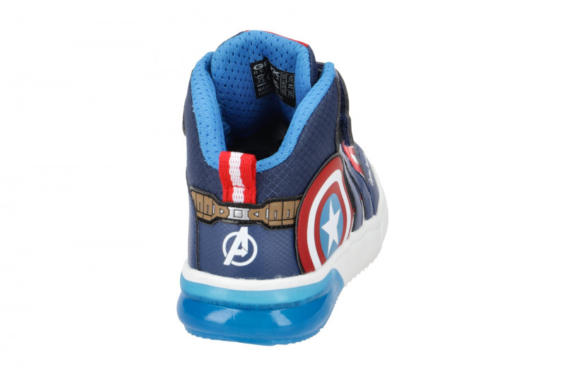 Geox Grayjay Kinder Schuhe blau Captain America J369YC