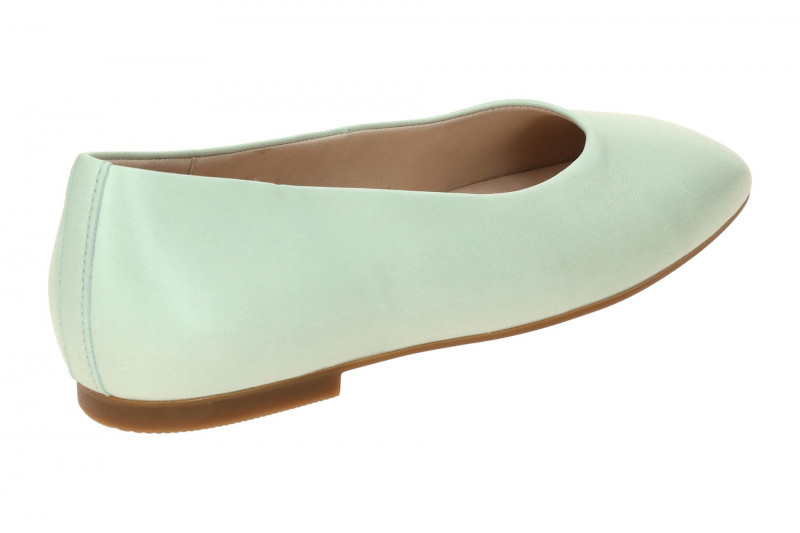 Gabor Ballerina Schuhe grün mint Nappa 64.140.24