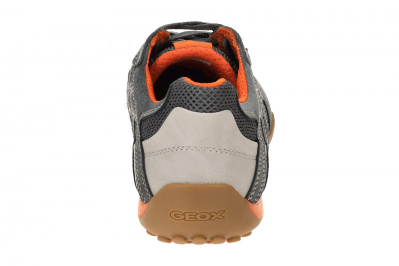 Geox Snake Schuhe grau orange U55MNA