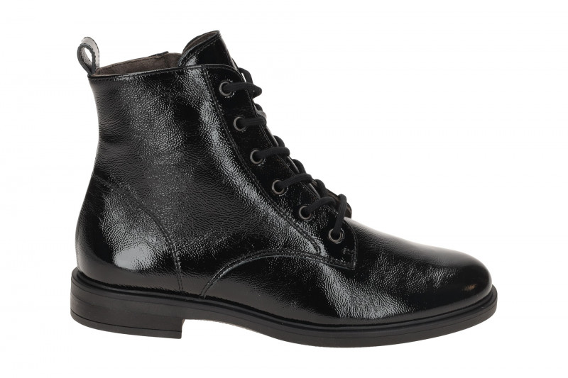 Paul Green Stiefelette schwarz Lack 8066